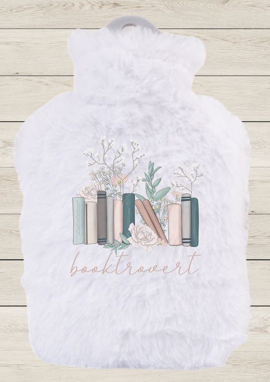 Booktrovert - Mini Hot Water Bottle