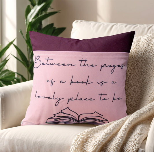 Between The Pages - Book Pillow