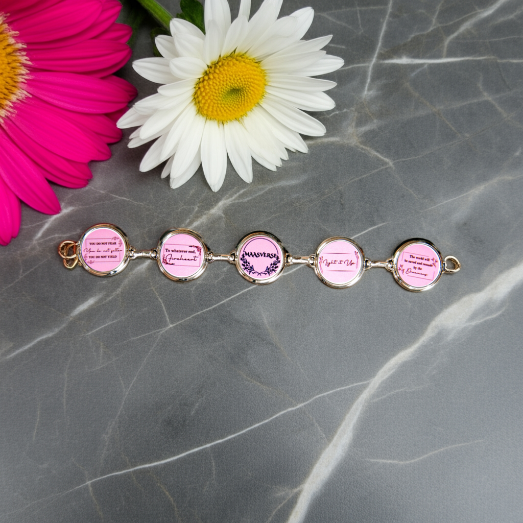 Maasverse Quotes - Charm Bracelet