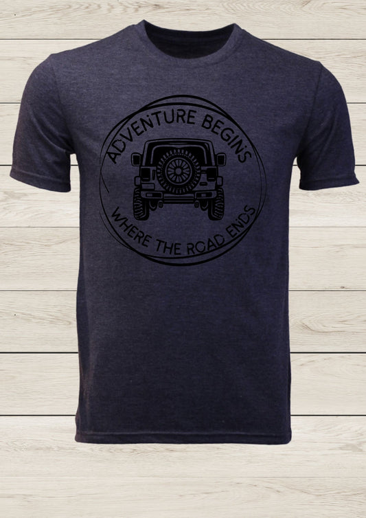 Adventure Begins Where The Road Ends
