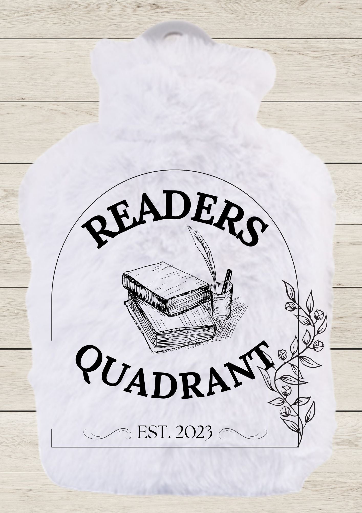 Readers Quadrant  - Mini Hot Water Bottle