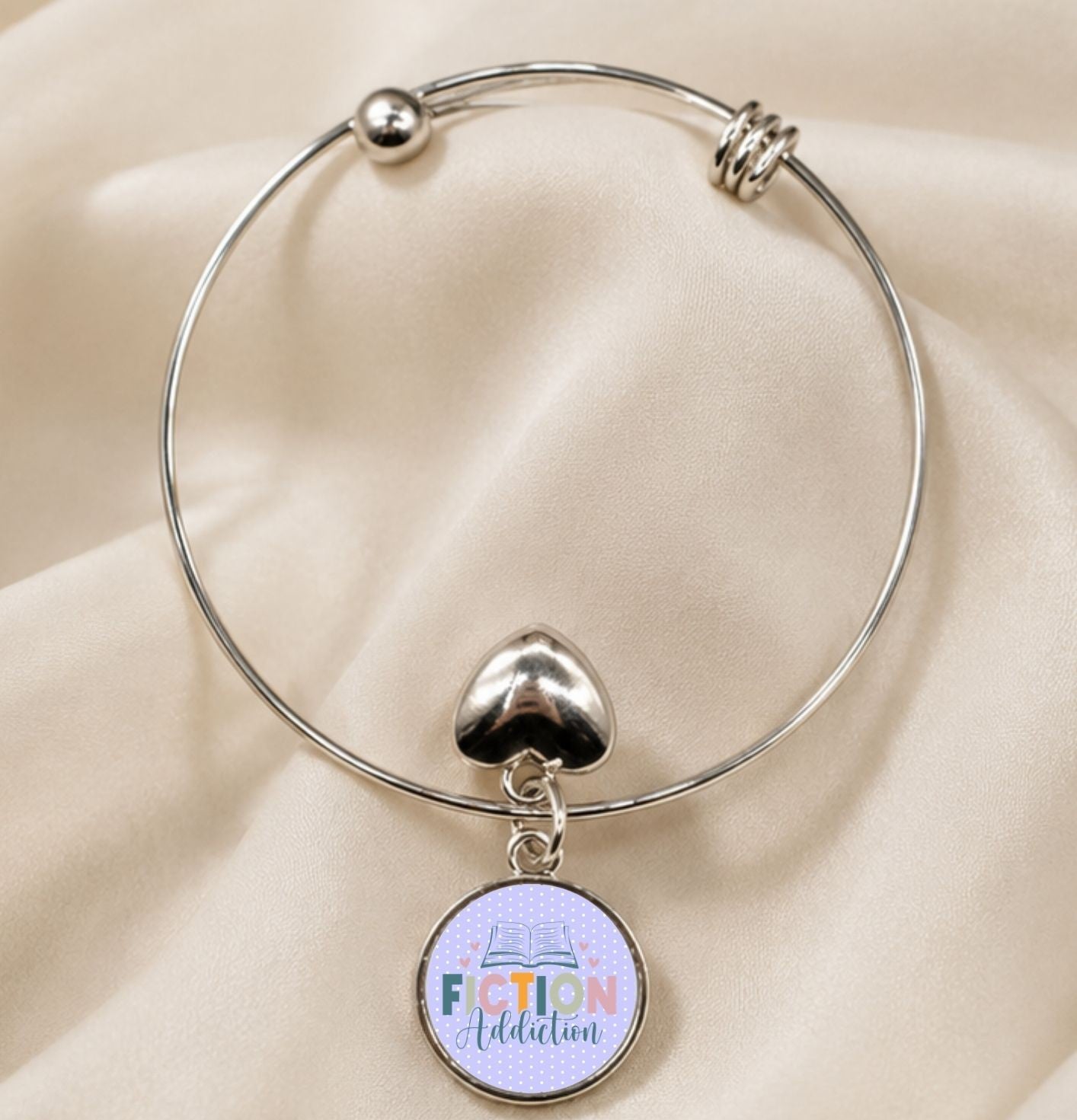 Fiction Addiction - Charm Bangle