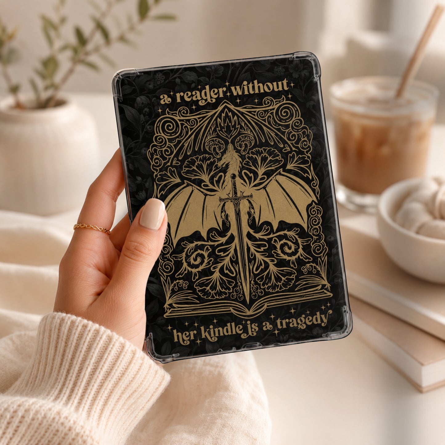 A Reader Without Her Kindle Is A Tragedy