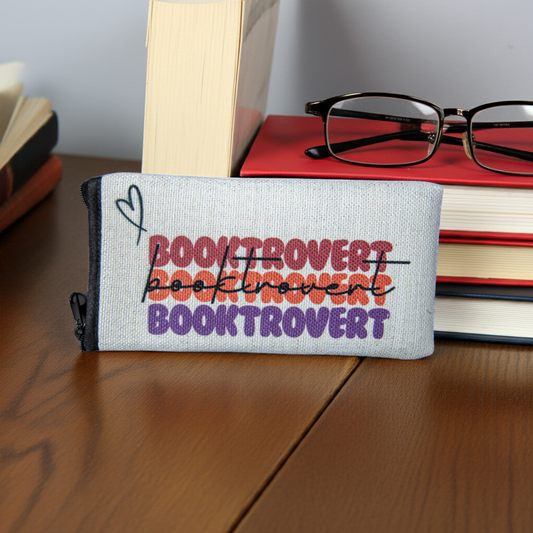 Booktrovert - Glasses Pouch
