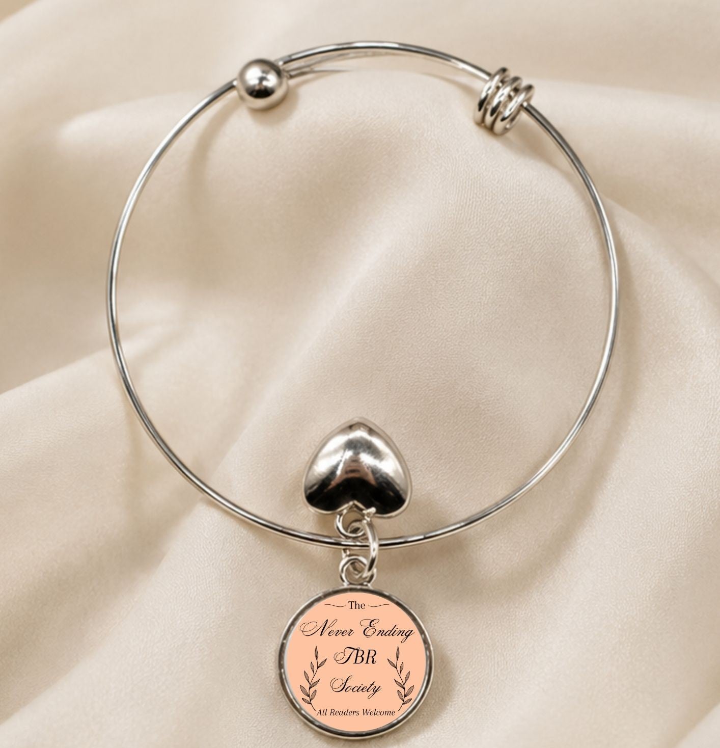 The Never Ending TBR Society - Charm Bangle