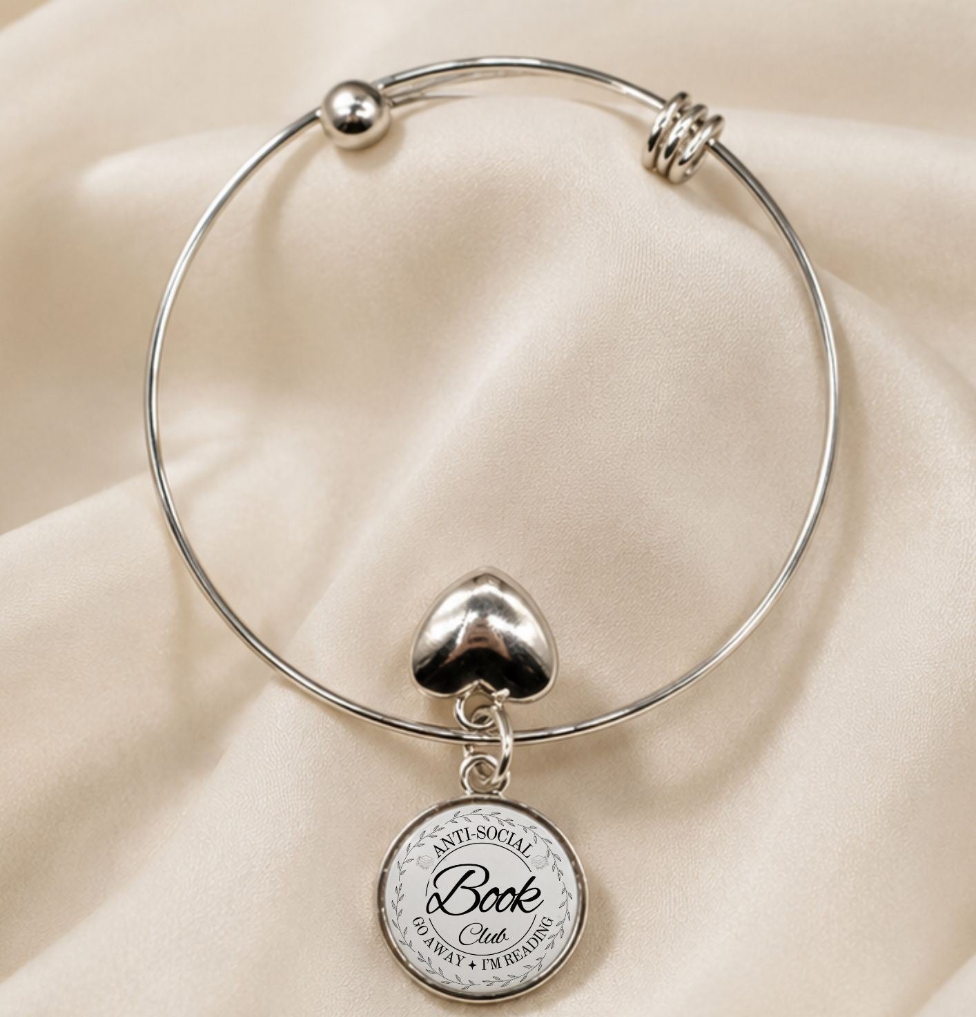 Anti-Social Book Club - Charm Bangle