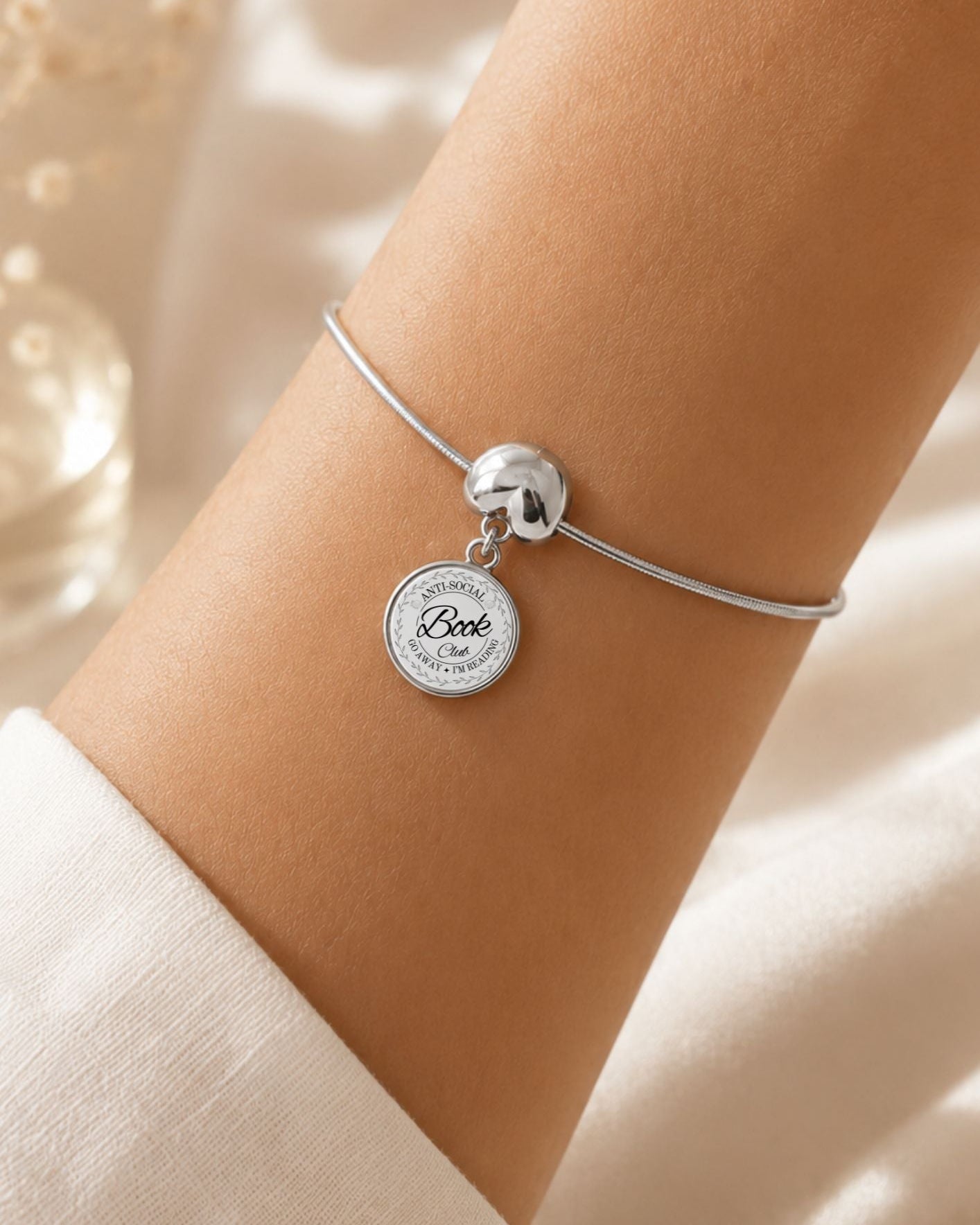 Anti-Social Book Club - Charm Bangle