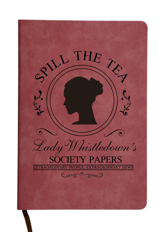 Spill The Tea Society Papers - Notebook