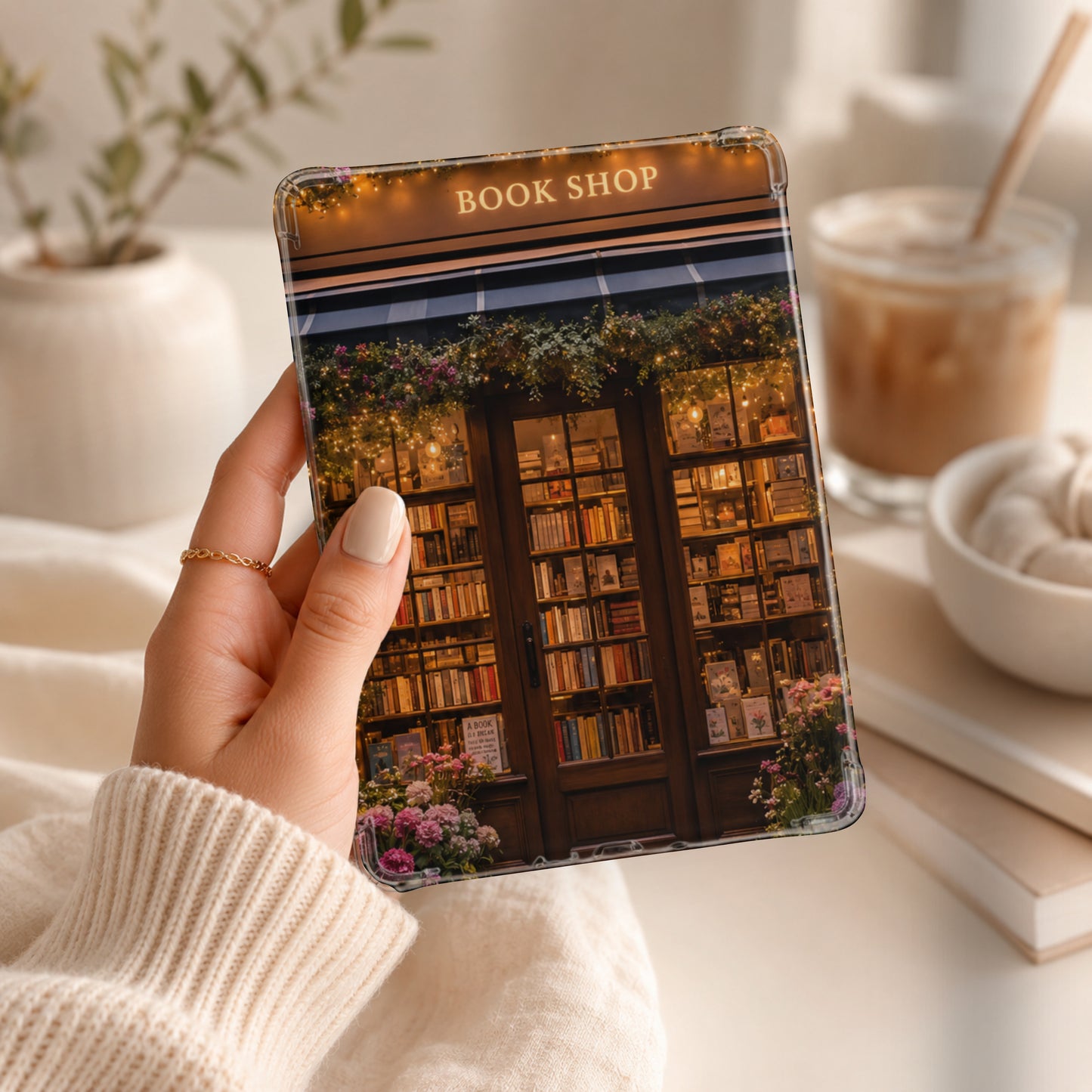 Fairy lights Bookstore