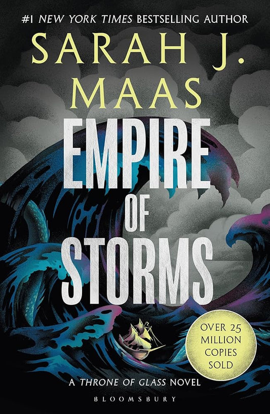 Empire of Storms: From the # 1 Sunday Times best-selling author of A Court of Thorns and Roses (Throne of Glass) cover image