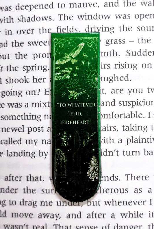 To Whatever End, Fireheart - Magnetic Bookmark