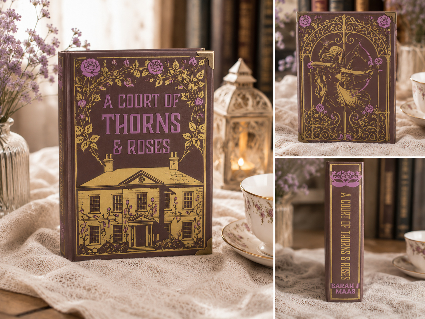 A Court Of Thorns And Roses Book-Shaped Handbag