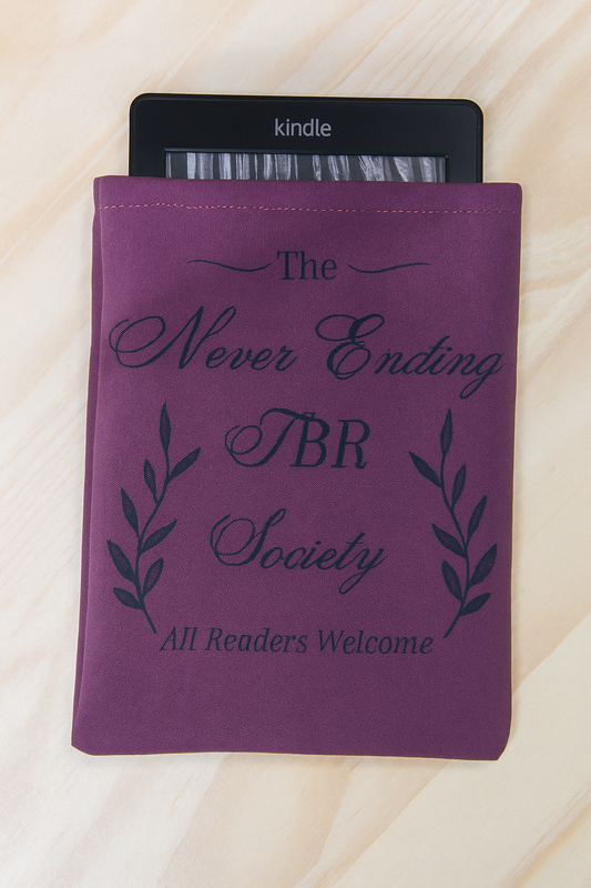 The Never Ending TBR Society - Kindle Sleeve