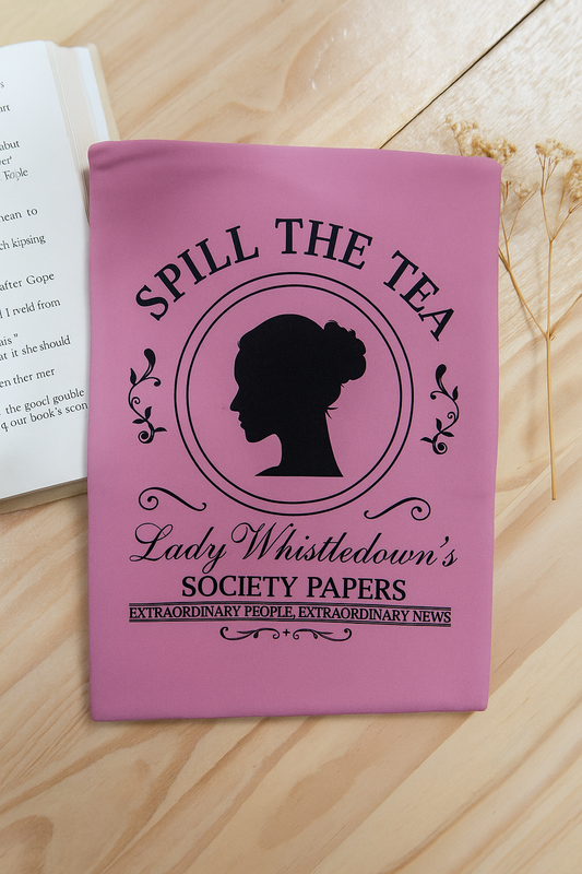 Spill The Tea Society Papers - Book Sleeve