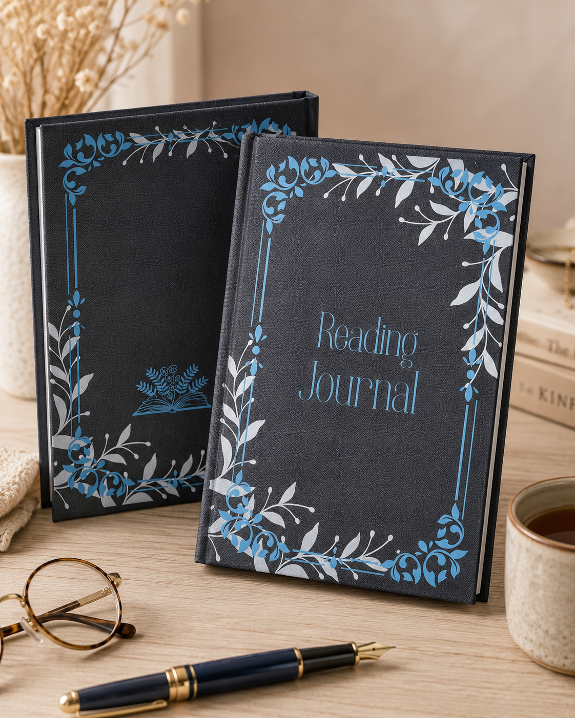 Handbound Hardback Reading Journal