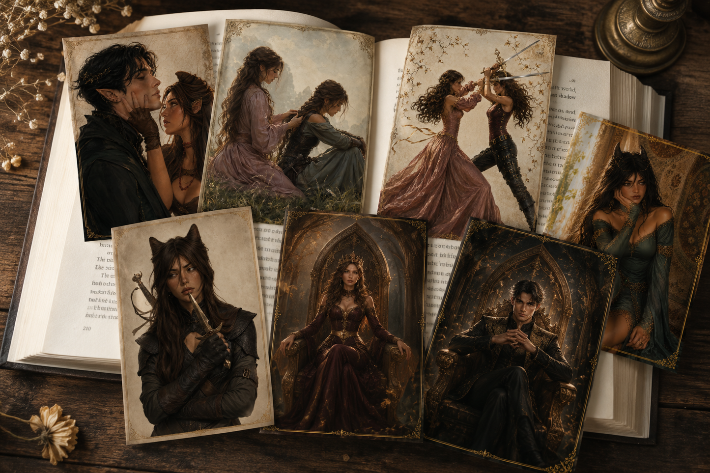 Enchanted Fae Court Fantasy Theme Bundle