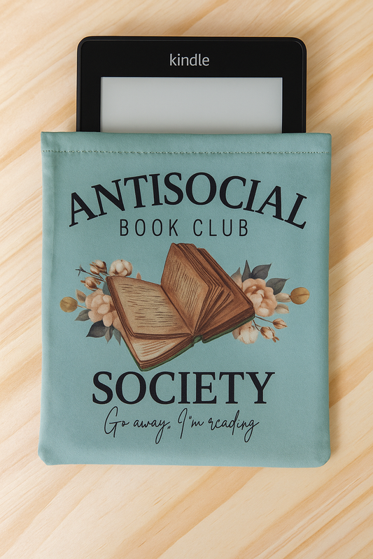 Antisocial Book Club Society - Kindle Sleeve