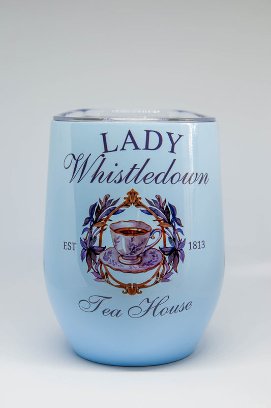 Lady Whistledown Tea House - Wine Tumbler