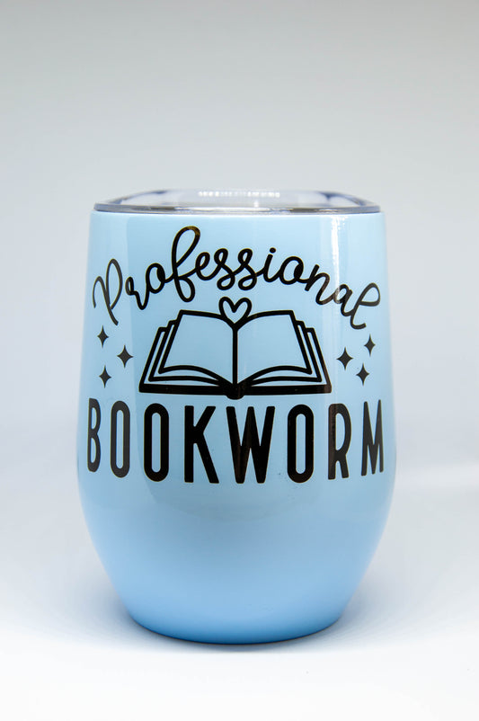Professional Bookworm - Wine Tumbler