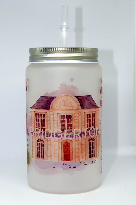 Bridgerton - Frosted Mason Tumbler