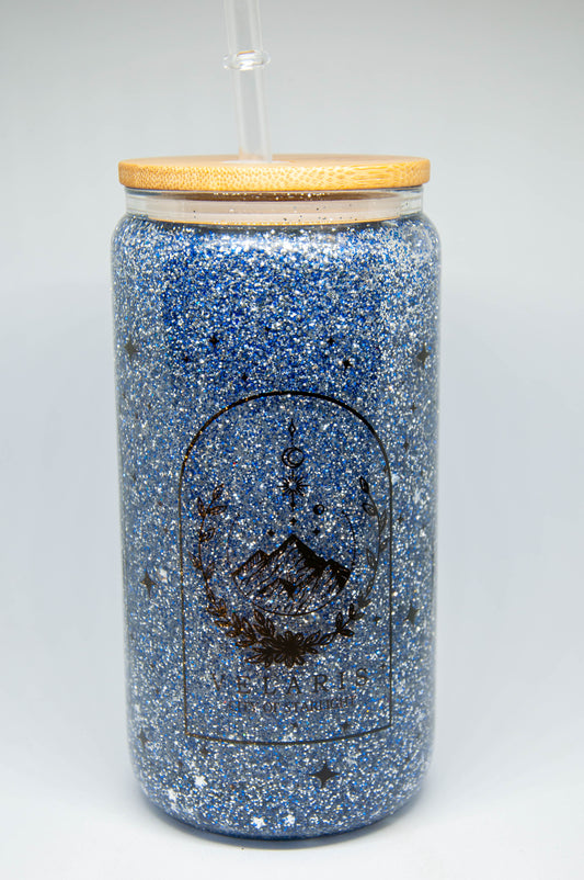 SJM Fantasy Era - Glitter Glass Tumbler