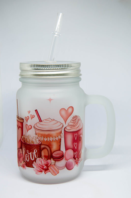 Coffee Lover - Frosted Mason Tumbler
