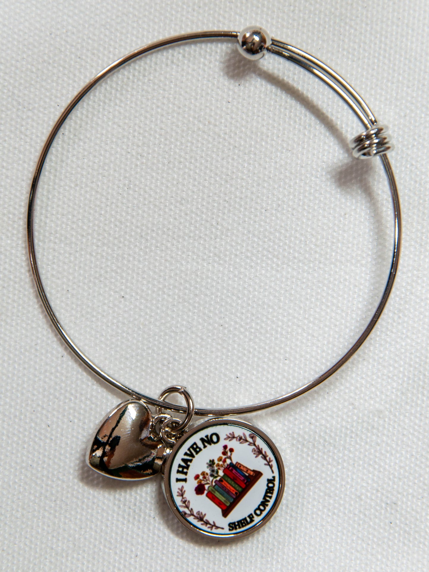 I Have No Shelf Control - Charm Bracelet/Bangle