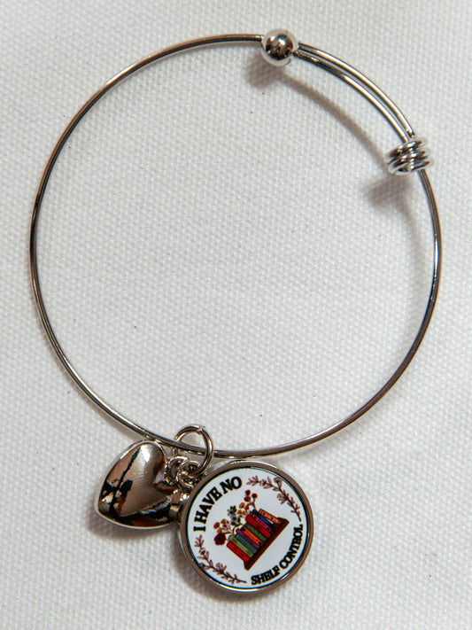 I Have No Shelf Control - Charm Bracelet/Bangle