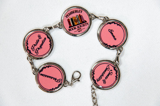 Pemberley Book Society - Charm Bracelet