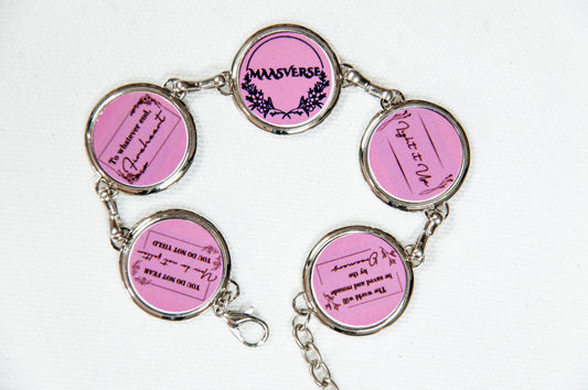 Maasverse Quotes - Charm Bracelet