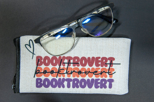 Booktrovert - Glasses Pouch