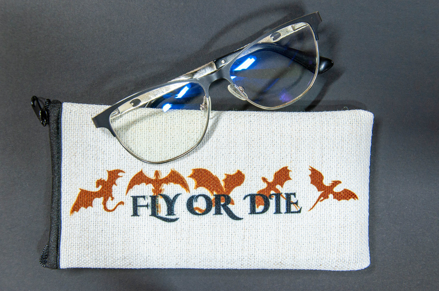 Fly Or Die - Glasses Pouch