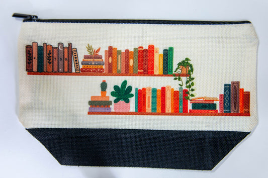 Bookshelves - Canvas Pouch