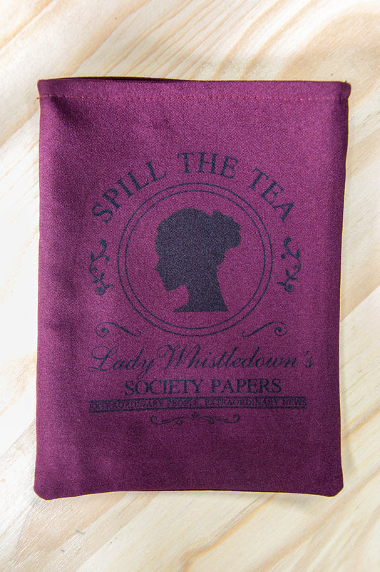 Spill The Tea Society Papers - Kindle Sleeve