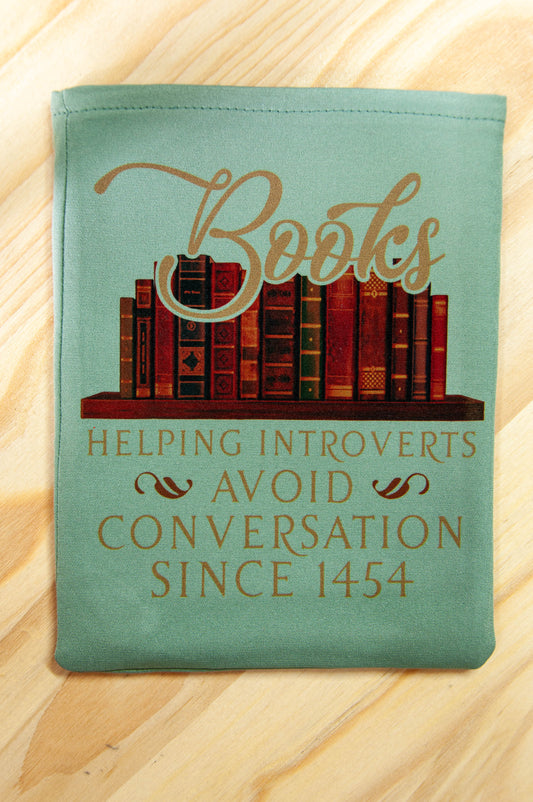 Books, Helping Introverts Avoid Conversation - Kindle Sleeve