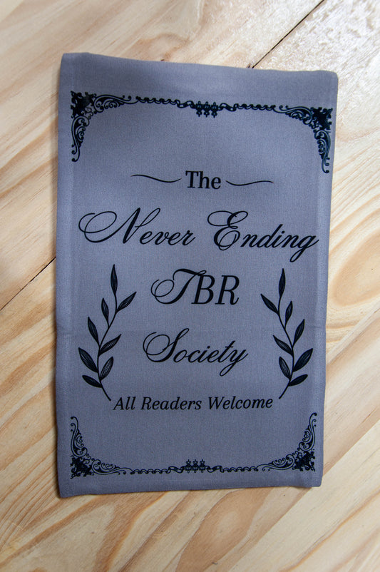 The Never Ending TBR Society - Book Sleeve