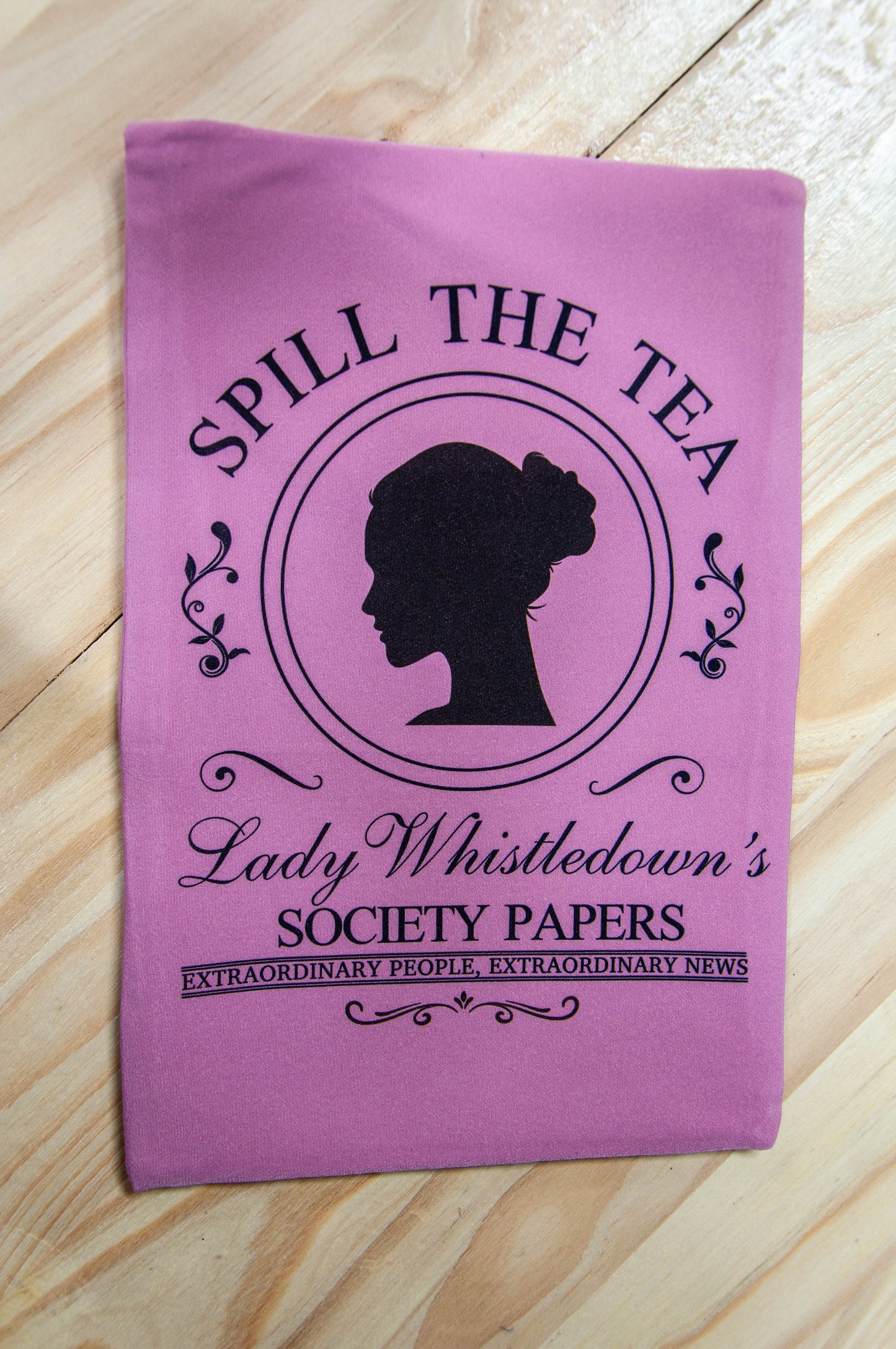 Spill The Tea Society Papers - Book Sleeve