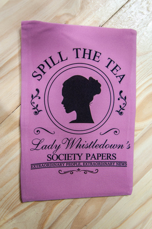 Spill The Tea Society Papers - Book Sleeve