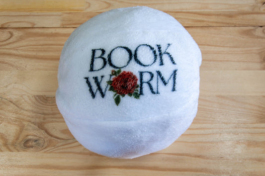 Bookworm - Fleece Ball Pillow
