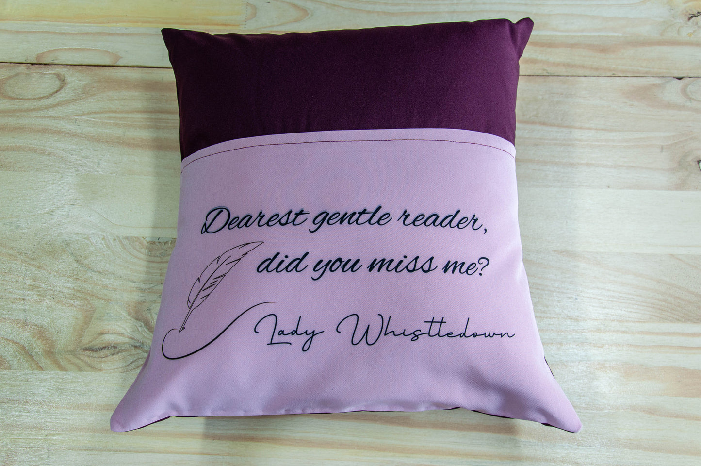 Dearest Gentle Reader - Book Pillow