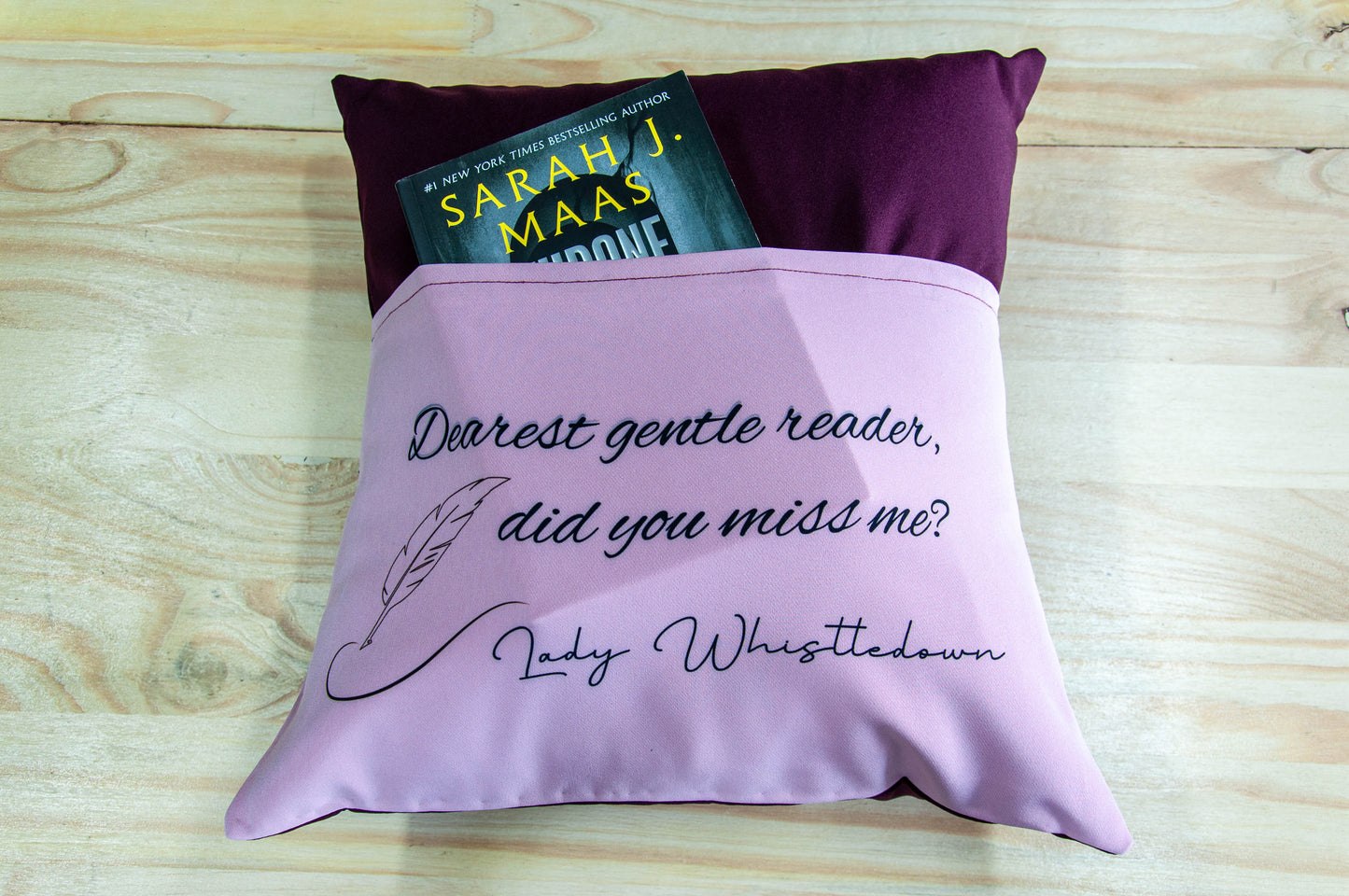 Dearest Gentle Reader - Book Pillow