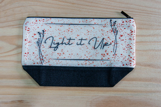 Light It Up - Canvas Pouch