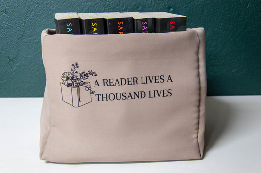 A Reader Lives A Thousand Lives - Book Basket
