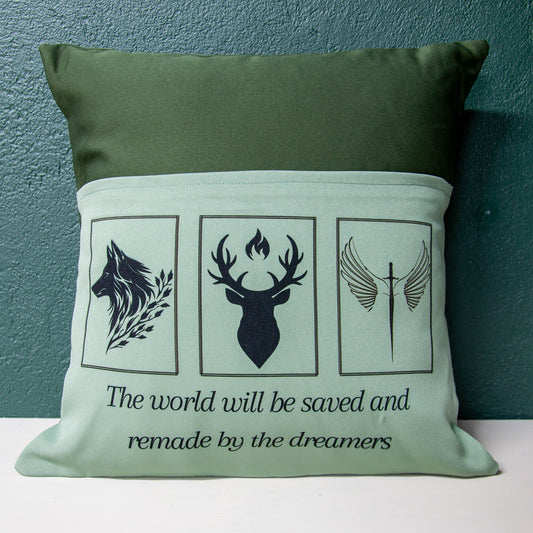 Dreamers - Book Pillow