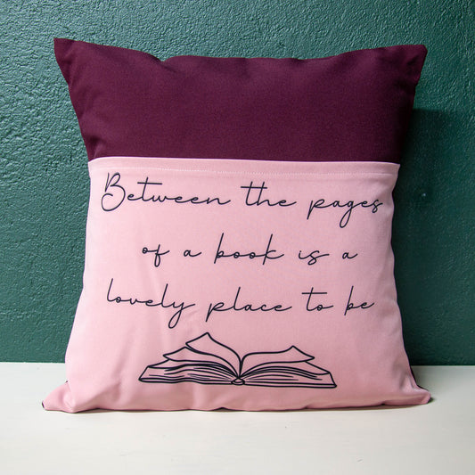 Between The Pages - Book Pillow