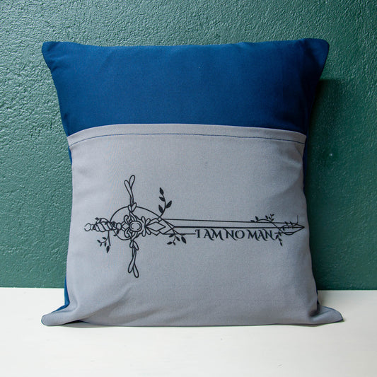 I Am No Man - Book Pillow