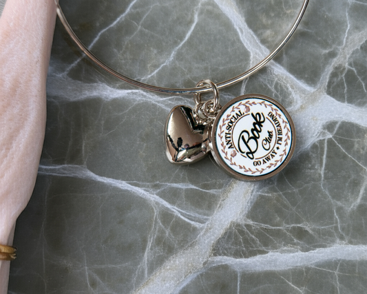 Anti-Social Book Club - Charm Bracelet/Bangle