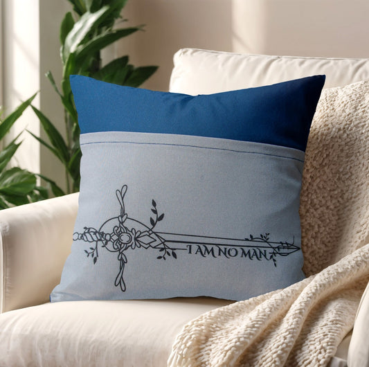 I Am No Man - Book Pillow
