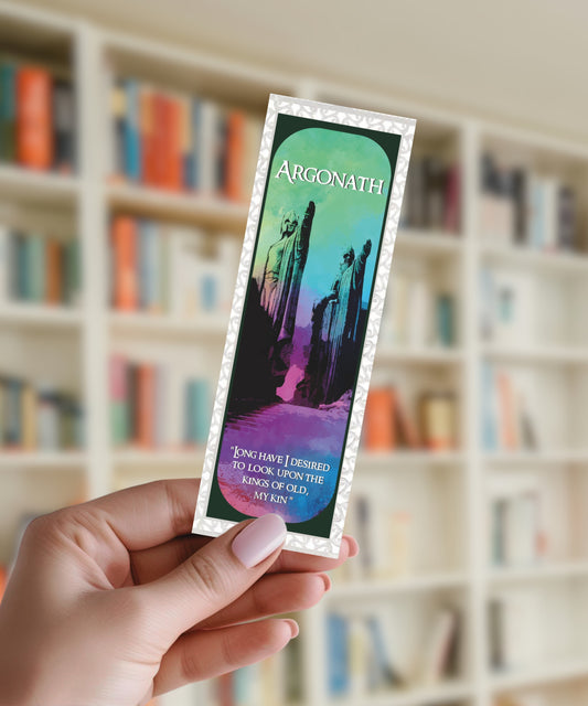 Argonath - Aluminium Bookmark