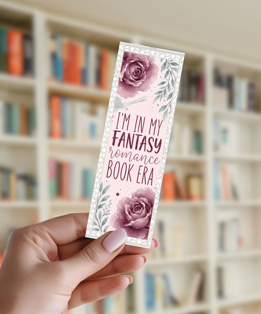 In My Fantasy Romance Book Era- Aluminium Bookmark